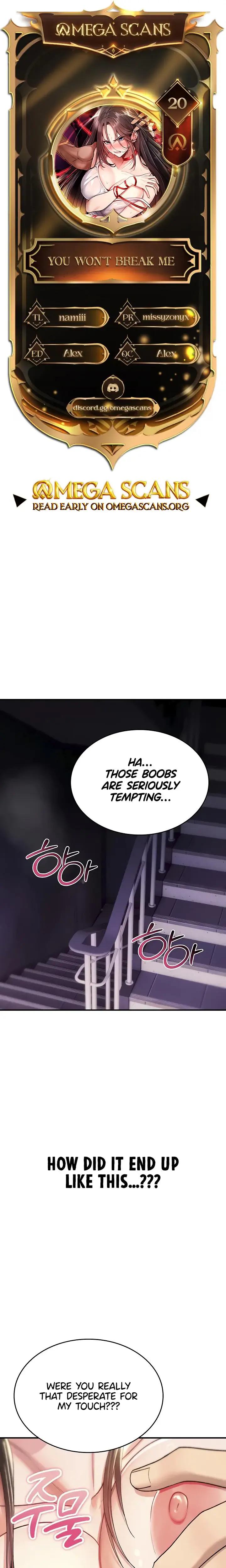 You Won T Break Me Chapter 20 - Page 1