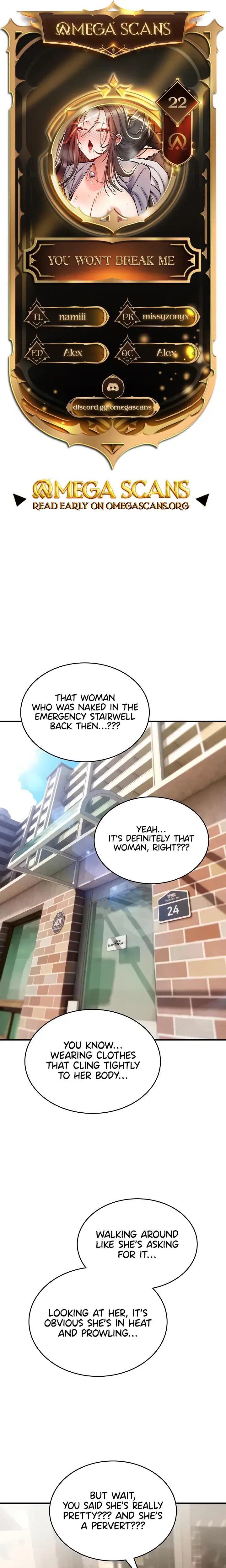 You Won T Break Me Chapter 22 - Page 1