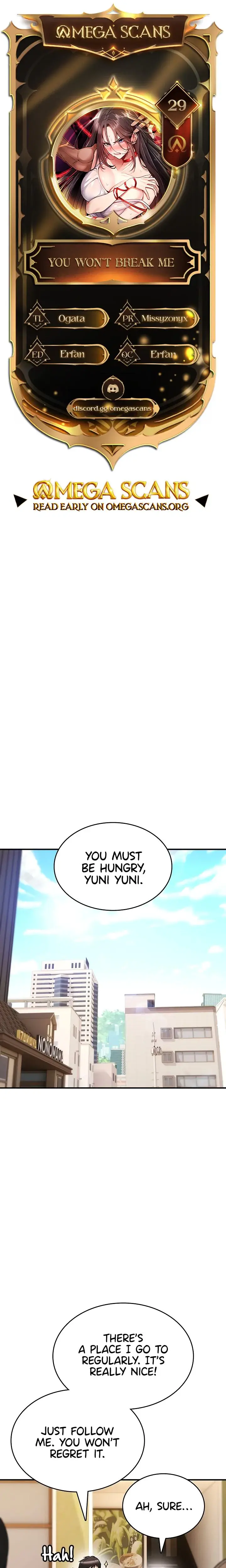 You Won T Break Me Chapter 29 - Page 1
