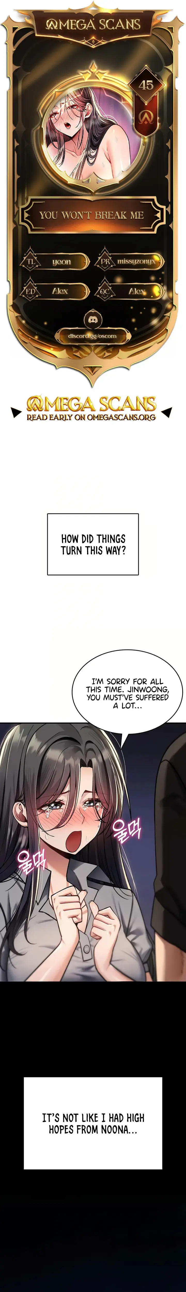 You Won T Break Me Chapter 45 - Page 1