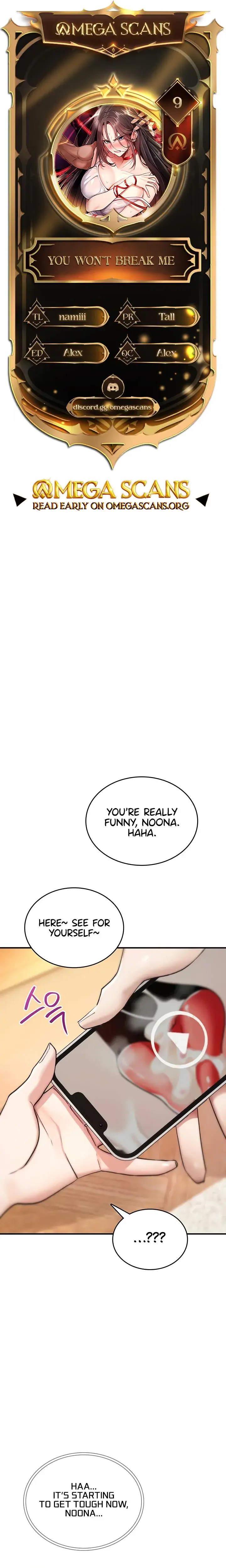 You Won T Break Me Chapter 9 - Page 1