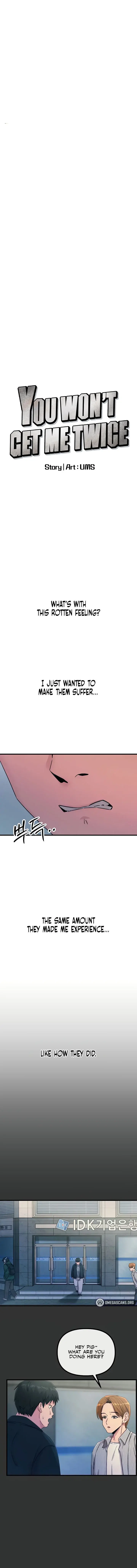 You Wont Get Me Twice Chapter 22 - Page 1