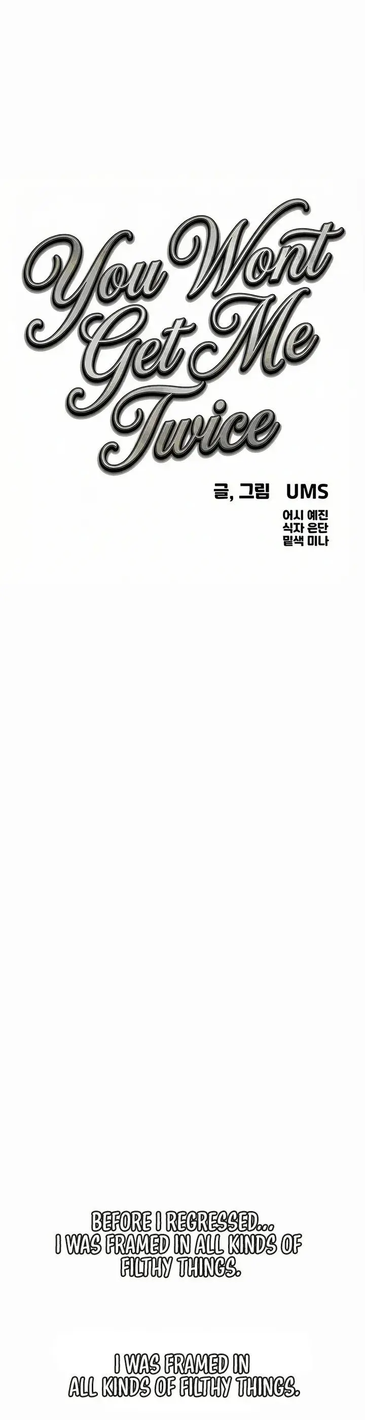 You Wont Get Me Twice Chapter 62 - Page 1