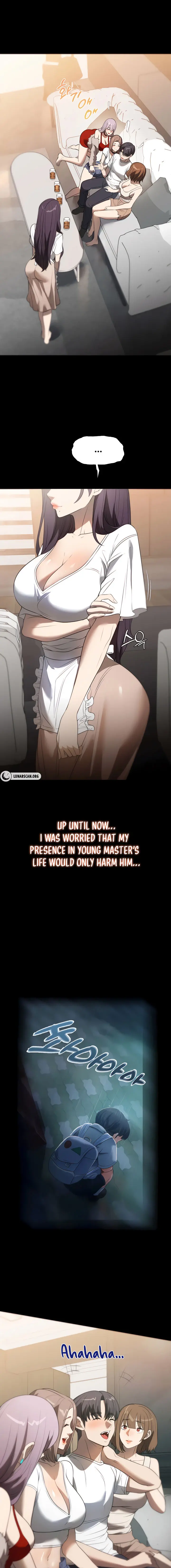 Young Housemaid Panel #3: Character Detail (Ch. 56)