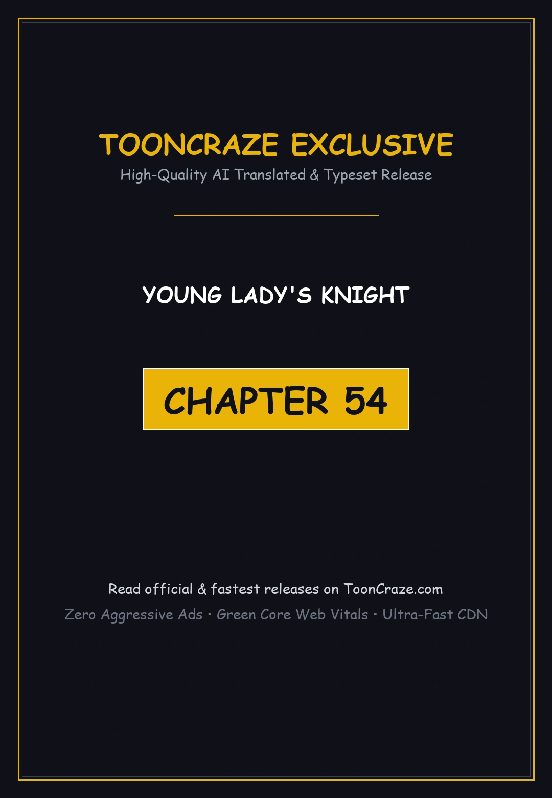 Young Ladys Knight Chapter 54 - Page 1