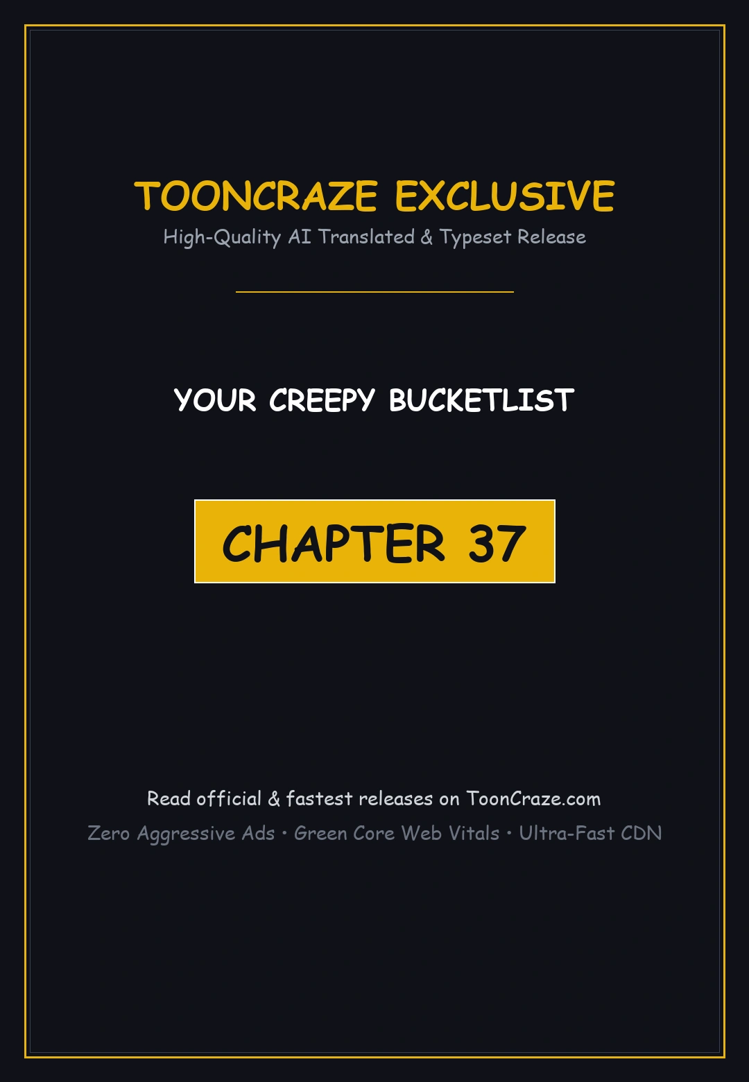 Your Creepy Bucketlist Chapter 37 - Page 1