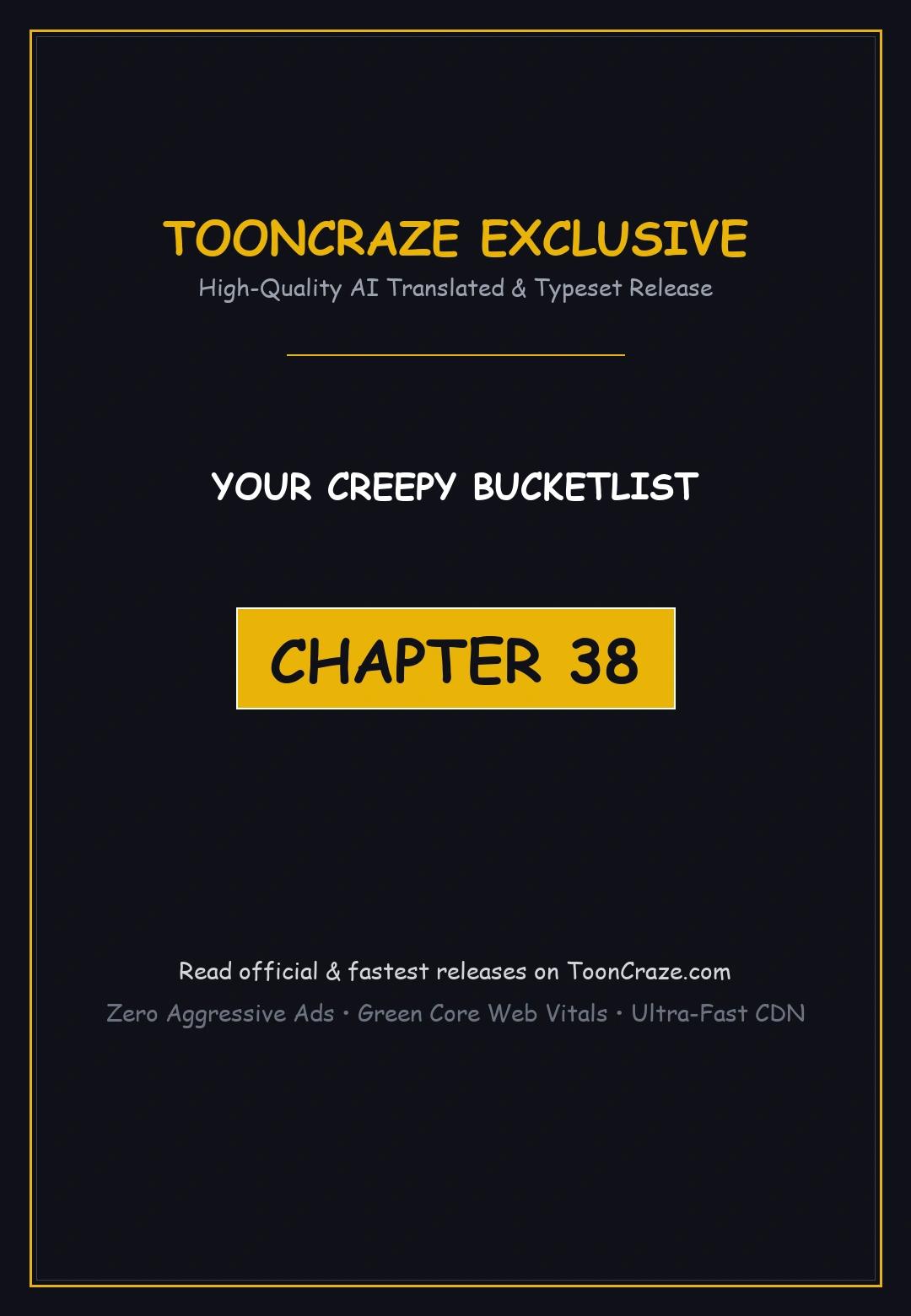 Your Creepy Bucketlist Chapter 38 - Page 1