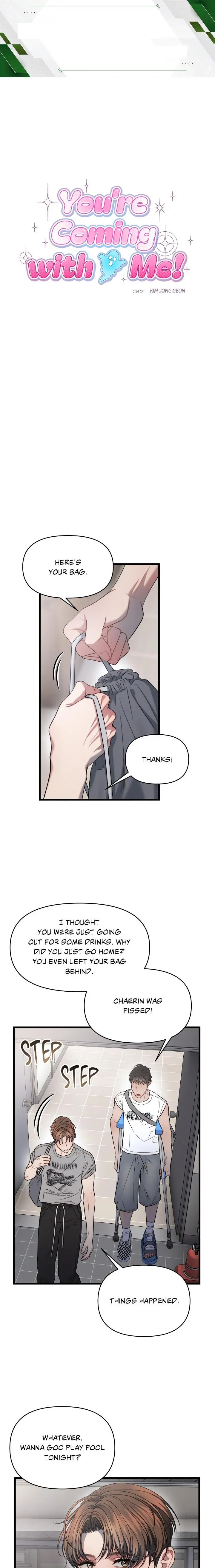 Youre Coming With Me Chapter 6 - Page 1