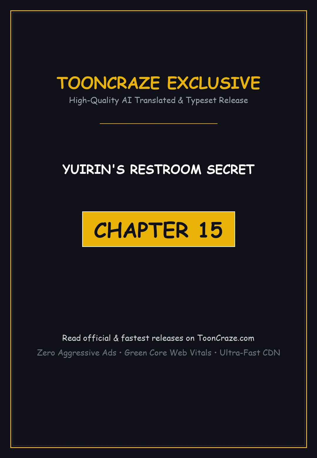 Yuirins Restroom Secret Chapter 15 - Page 1