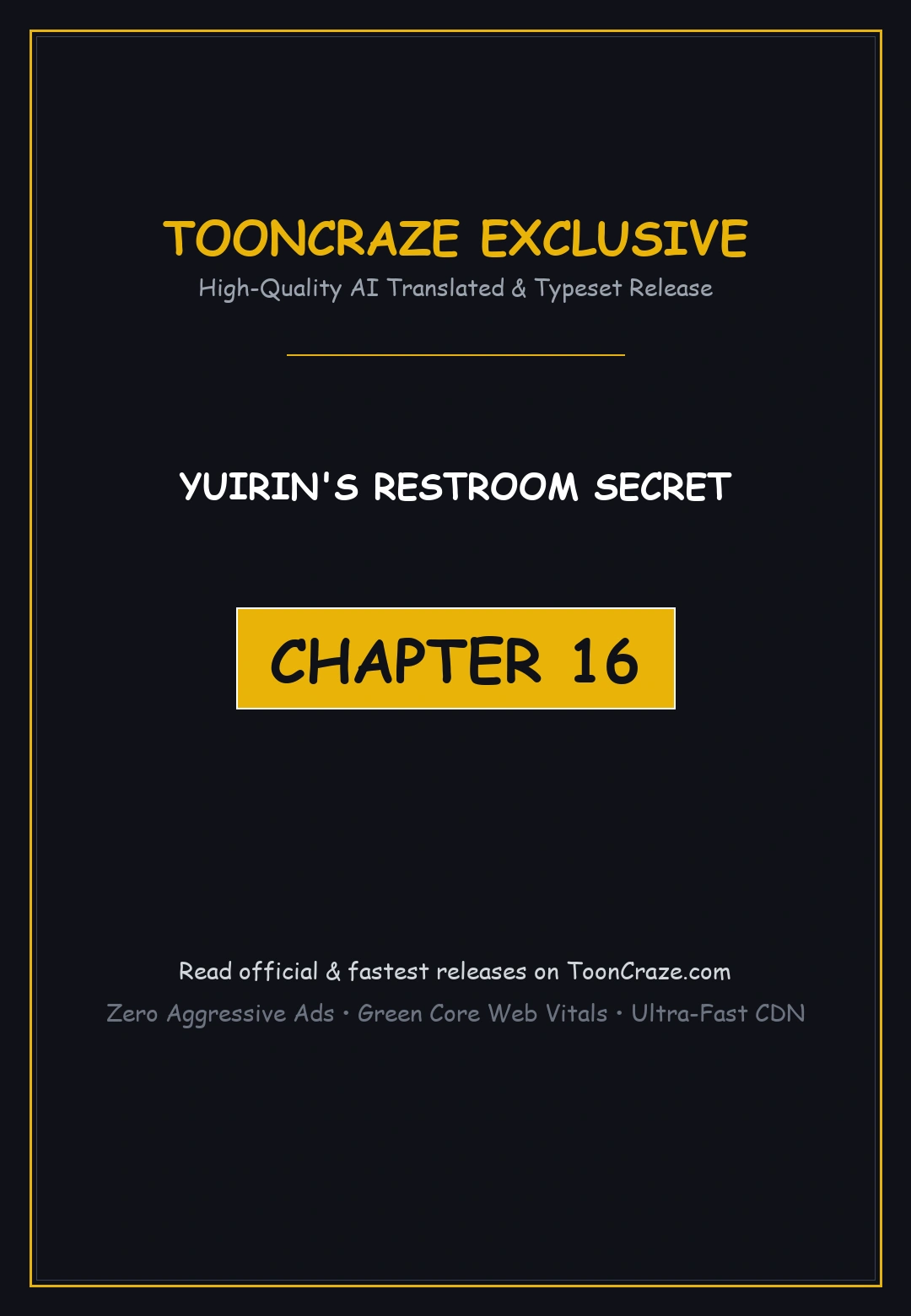 Yuirins Restroom Secret Chapter 16 - Page 1