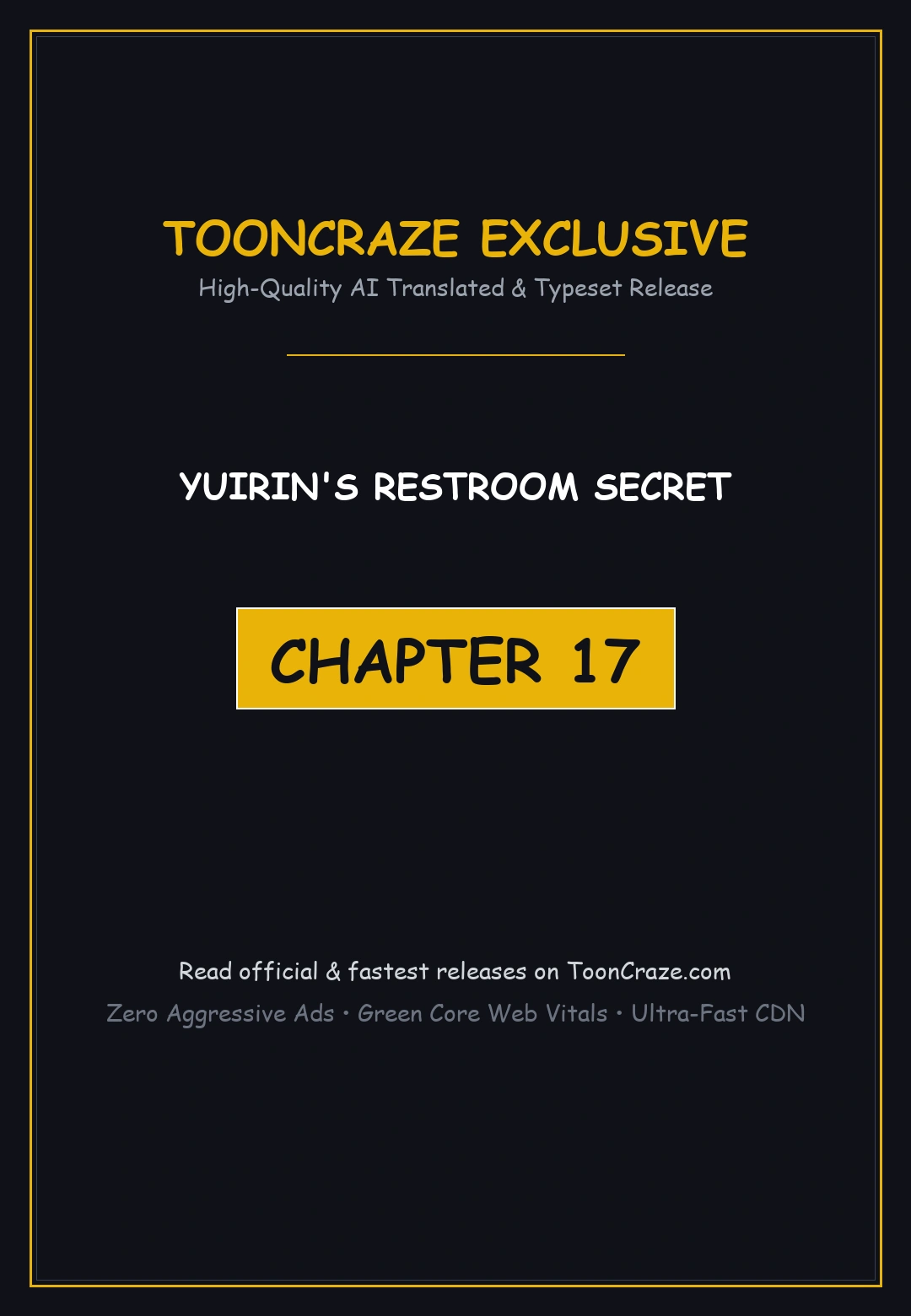 Yuirins Restroom Secret Chapter 17 - Page 1