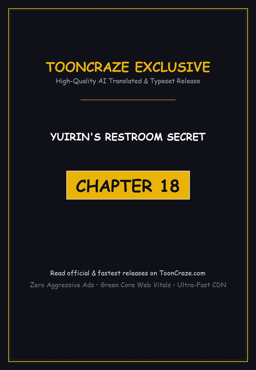 Yuirins Restroom Secret Chapter 18 - Page 1