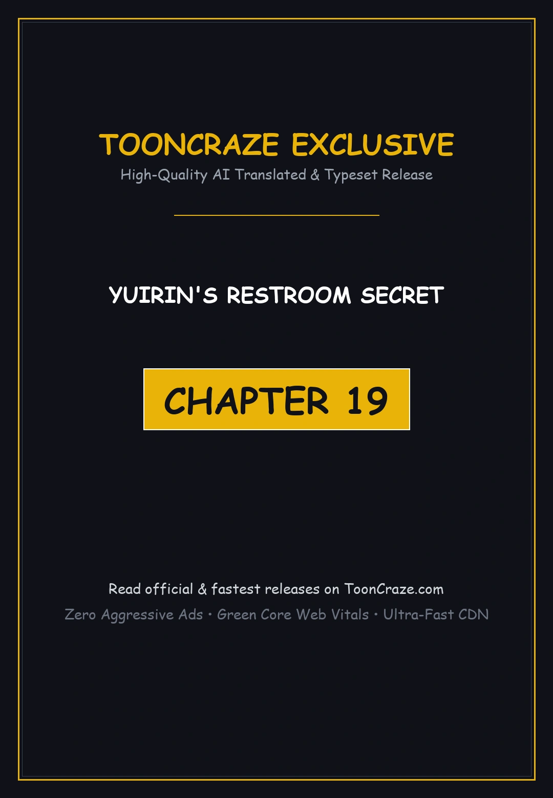 Yuirins Restroom Secret Chapter 19 - Page 1