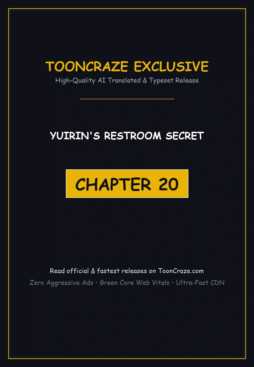Yuirins Restroom Secret Chapter 20 - Page 1