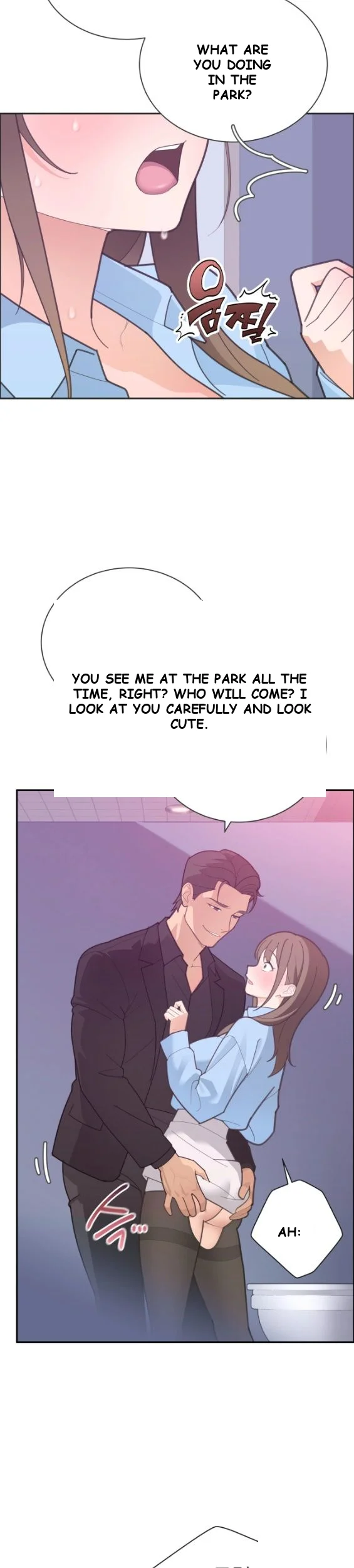 Yuirins Restroom Secret Chapter 3 - Page 20