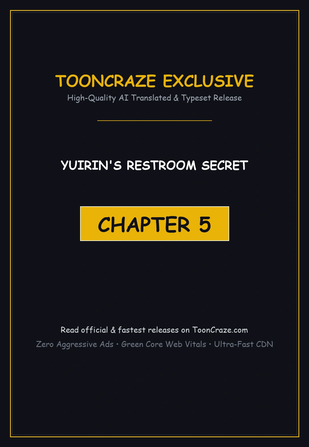 Yuirins Restroom Secret Chapter 5 - Page 1