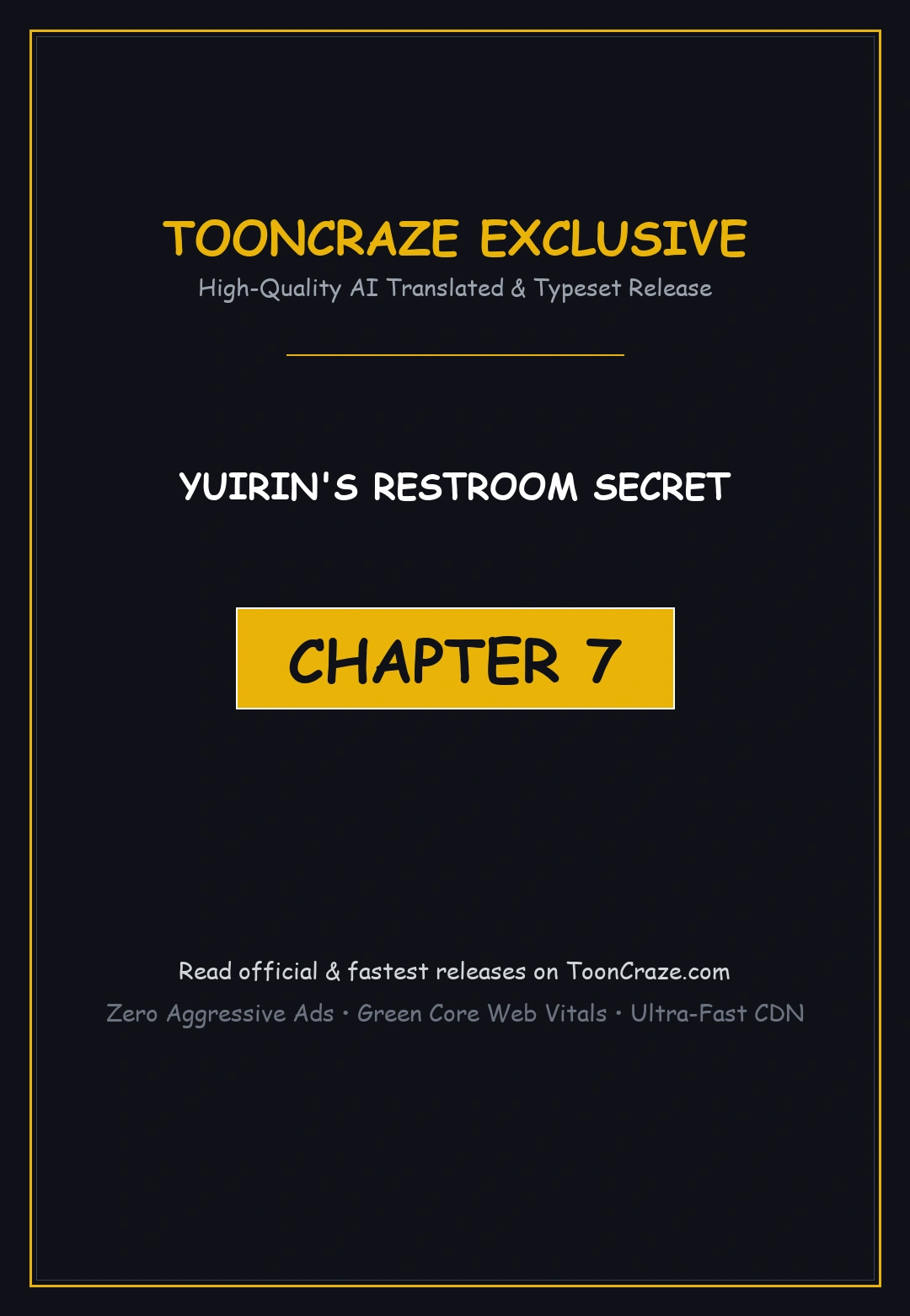 Yuirins Restroom Secret Chapter 7 - Page 1