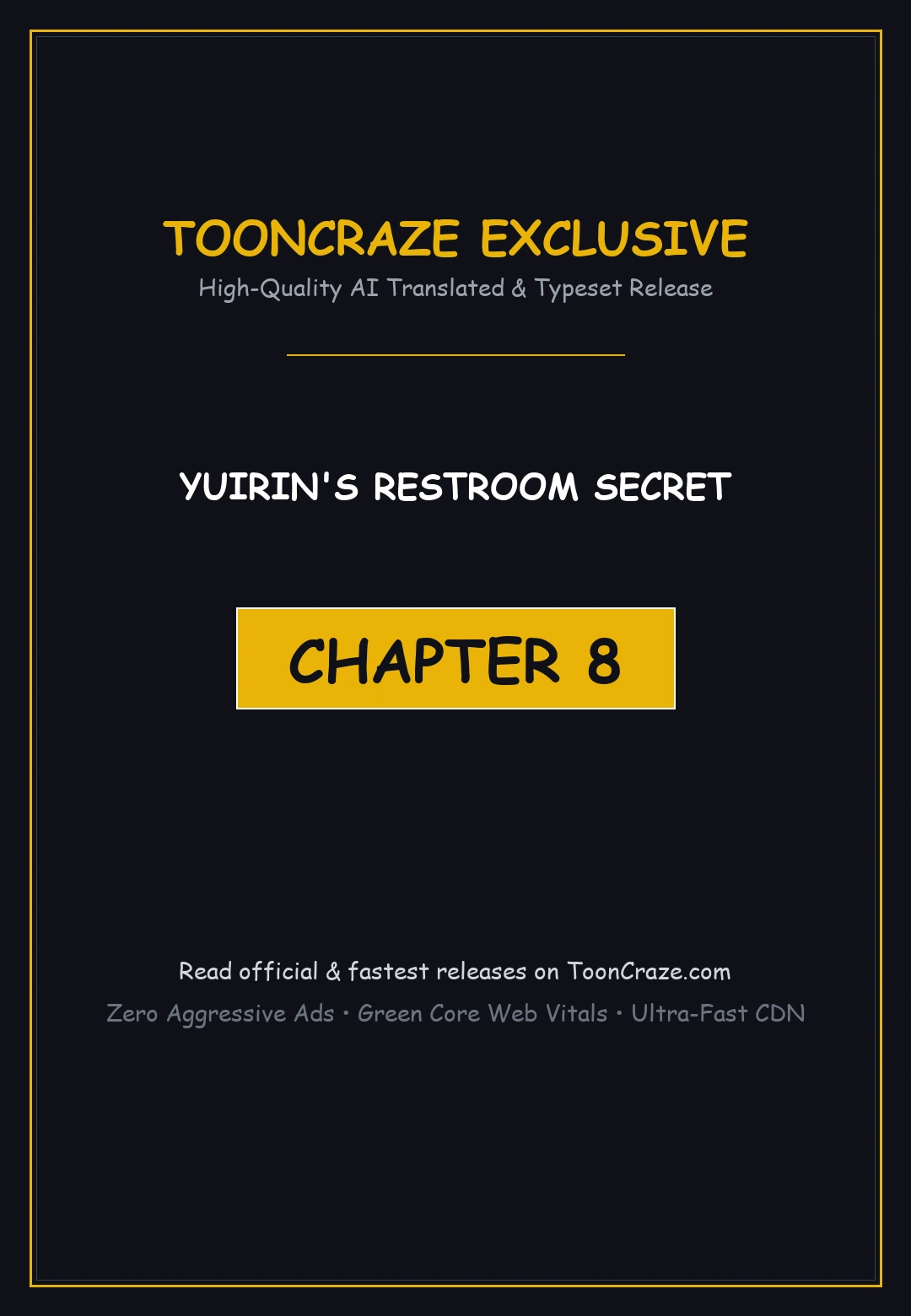 Yuirins Restroom Secret Chapter 8 - Page 1