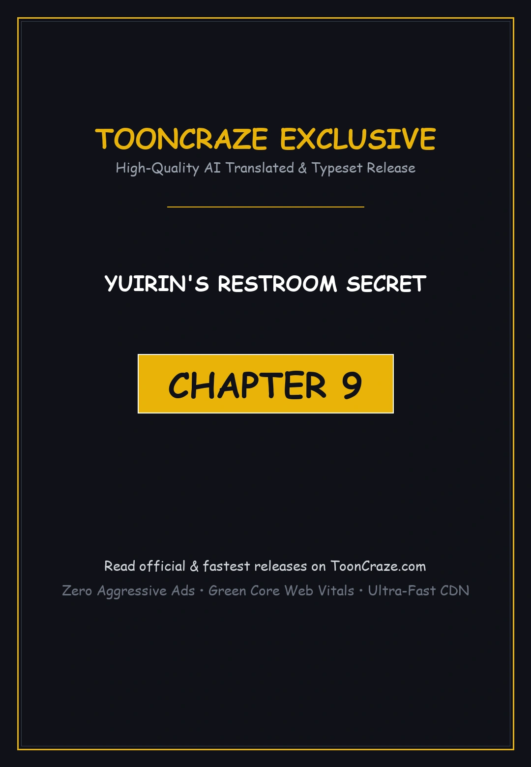 Yuirins Restroom Secret Chapter 9 - Page 1