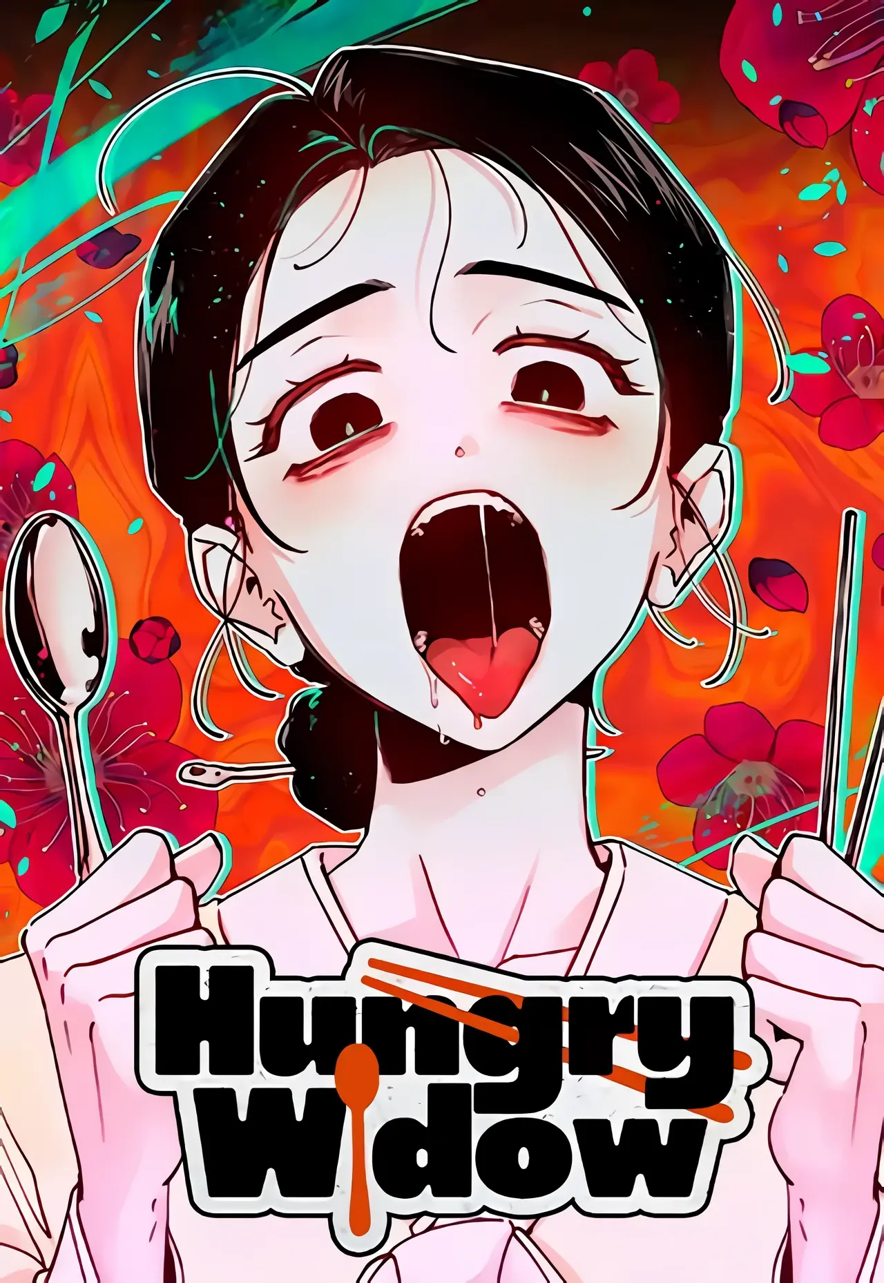 Ladies at Her Service: Hungry Widow Manhwa (Uncensored)