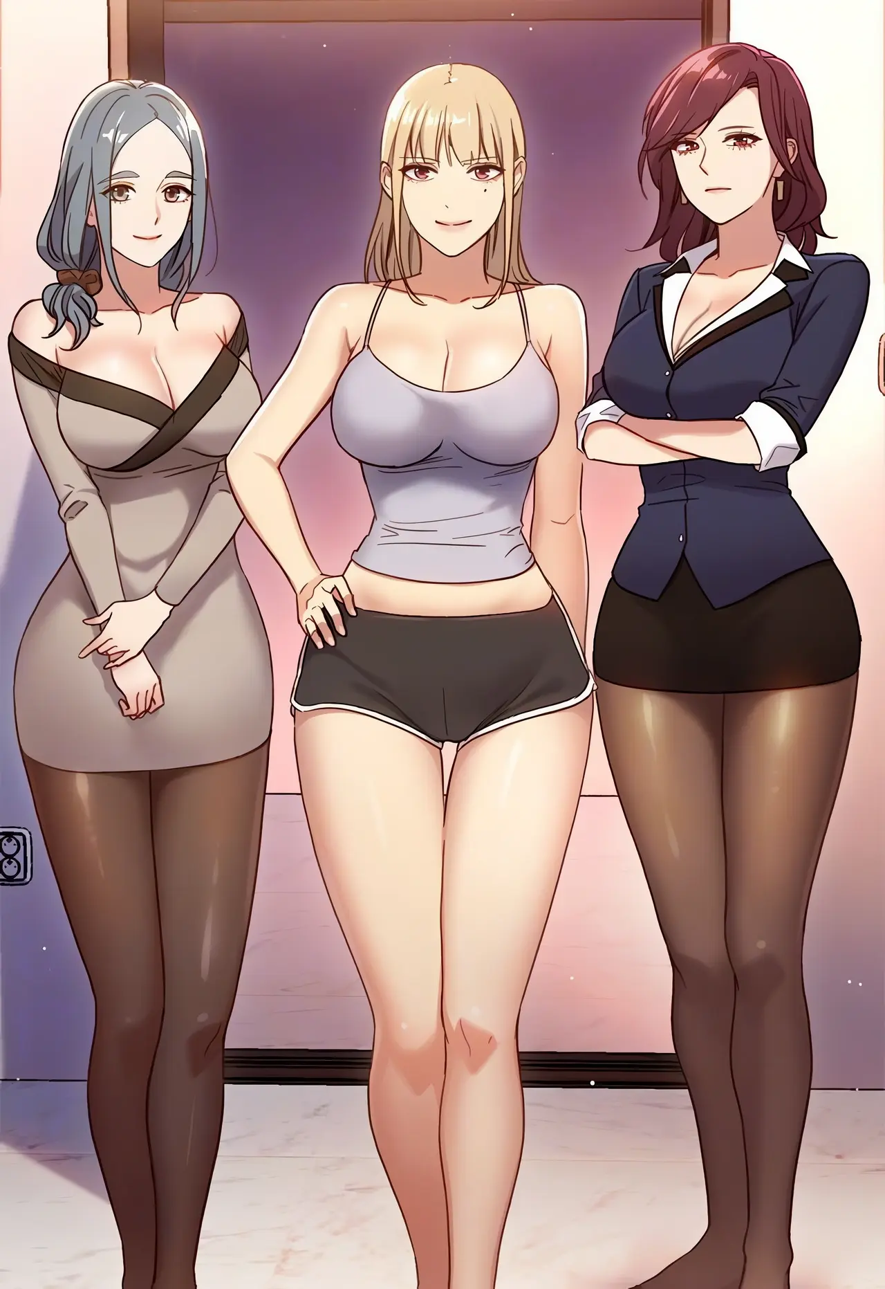 My Stepmother's Friends Manhwa (Uncensored)