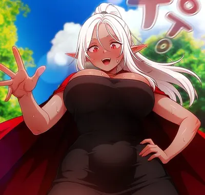 Read She’s pretending to be a dark elf! Manhwa (Uncensored) Online - ToonCraze