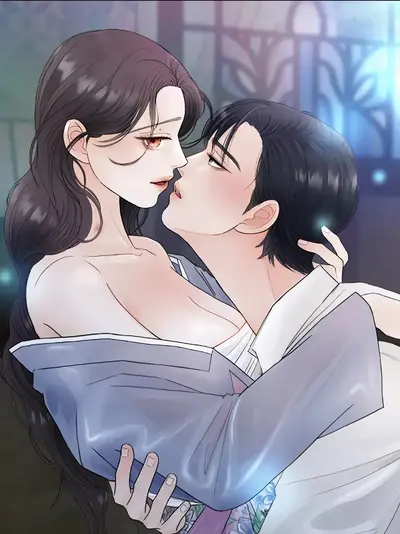 The Flame Dyed in Blue Manhwa (Uncensored)