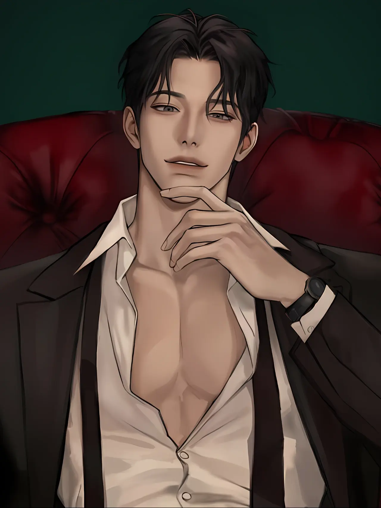 Trapped Between Two Men Manhwa (Uncensored)