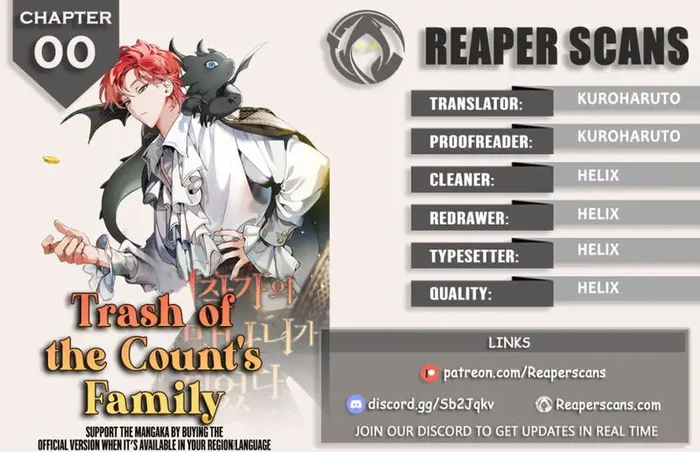 Trash of the Count’s Family Manhwa (Uncensored)