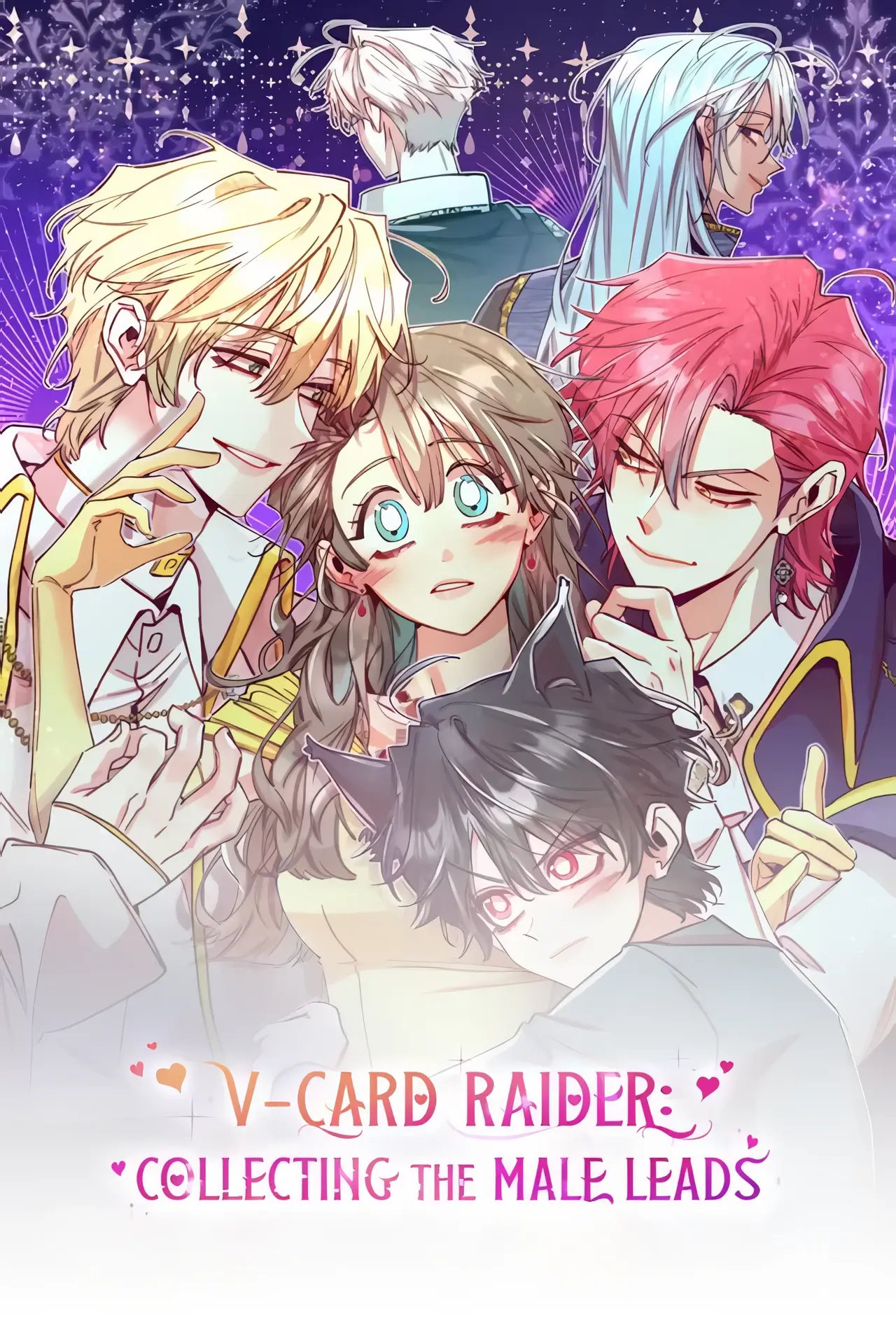 V-Card Raider: Collecting the Male Leads Manhwa (Uncensored)
